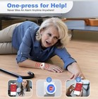 Wifi Wireless Sos Emergency Alert System W  Panic Watch  Sos Button   Remote