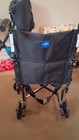 New Medline Transport Wheelchair Lightweight Aluminum Frame