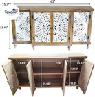 63  Vintage Sideboard Buffet Storage Cabinets french Country Sideboard farmhouse