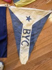 Vintage Biloxi Yacht Club Burgee Pennant Sailing Flag Mississippi-total Flags 10