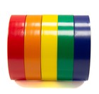 100 Rolls Of Electrical Tape In Assorted Colors -  71  X 66 Ft - 7 Mil