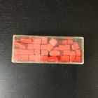 1959 Risk Board Game Replacement Parts - Red Playing Pieces