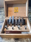 Vintage X-acto Carving   Modelling Set Special Round Set In Wood Box 