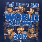 2017 Houston Astros World Series Champs T-shirt Large Bregman Altuve Verlander 