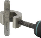 Metal Stamp Holder  6 Inches  Metal Stamping Tool  With Grey   Aqua Textured Com
