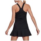 Adidas Heat Rdy Tennis Dress Black Athletic Aeroready Sleeveless Racerback Women
