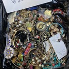 20 4 Lbs Mixed Jewelry Craft Scrap Junk Broken Lot Tangled Art Repair Repurpose
