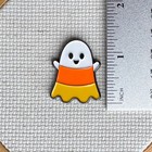 Candy Corn Ghost Enamel Needle  Halloween Magnetic Enamel Needle Nanny