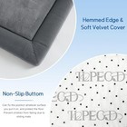 Grey Baby Play Mat For Floor Nursery Rug 39 x59  - Muscle Mat