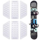 2sets Of 6pcs Stomp Pad  Clear Anti-skidding Snowboard Stomp Pads Skis Board 