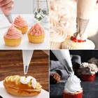 200pcs Plastic Pastry Piping Bag Disposable Icing Cake Decorating Frosting Bags