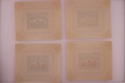 1936 Capital City Phil Soc Harrisburg Pa 14th Ann Exh Set Philatelic Souvenir