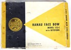 Vtg Hanau Face Bow Model 132-c   Box Dental   Trubyte Occlusal Plane Plate Fox