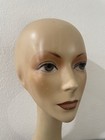Vintage Mannequin Head Bust Hat Wig Display Long Neck Made In Korea