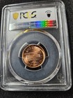      2000 Lincoln Cent Mint Error Broadstruck Coin Pcgs Graded Ms63 Rd