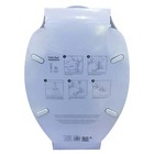 Elongated Toilet Seat In White