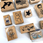 Lot Craft Stamps Ink Whales Elvis Breast Cancer Bears Bunnies Hearts Wagon Car