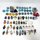 Lego Minifigures Lot Of 40   Extras Accesories Mixed Figures Star Wars Minecraft