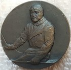 Rare 1933 Chicago Worlds Fair - Italo Balbo Seaplane Aviator - Flight Medal