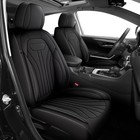 For Toyota Prius 2003-2015 Car Faux Leather Cushion Seat Covers  2 5 Seats 