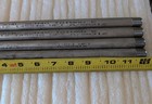 Lot Of Four Stainless Steel Pipe Nipples 3 8  X 12  Sch 40 304 304l Sa312 New