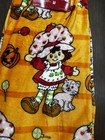 Strawberry Shortcake Halloween Plush Orange Throw Blanket 50    X 70    Nwt