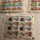 U nations- 2002 -n y  Vienna Geneva-endangered Species-3 Sheet Stamps-mnh- 21 15