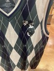 2025 Disney Parks Mickey Mouse Golf Sweater Vest Large Nwt L