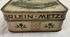 Antique Advertising Tin  Litho  Haeberlein-metzger - A - G - Nurnberg Biscuits