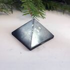 Polished Shungite Pyramid 100x100mm  3 94 Inches  Karelia Emf Protection