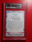 Hope Solo Beckett Slabbed Signed Topps Card Authentic W the Goat -10 Auto