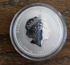 2017 Australia Year Of The Rooster 1 2 Oz Silver Series Ii Coin In Capsule