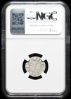 Crusader Antioch Holyland Silver Denier Ngc Bohemond Iii 1163-1201 Xf Details