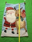 Santa Sack  Large Christmas Canvas Gift Bag With Drawstring 24x 35inch