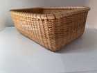 Vtg Nantucket Basket Large Rectangular Farm All-purpose Utility
