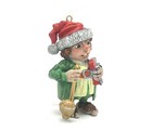 Bilbo Baggins Painted Resin Christmas  Ornament The Hobbit Rankin Bass 2 85   