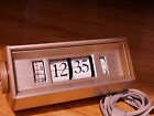 Copal Flip Clock Vintage Titanium Aluminum Restored