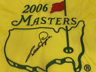 Bernhard Langer  2x Champion  Signed Autographed Masters Golf Flag Beckett Bas