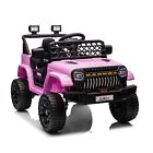 12v Ride On Truck Car Kids Power Wheels Vehicle W remote Control Led Light Music