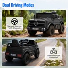 Kid 12v Ride-on Toy Licensed Mercedes Electric Car W 4  Suspension Led Xmas Gift