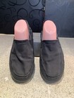 Crocs Walu Black Canvas Casual Comfort Black Loafer Shoes Mens 8