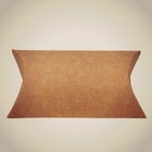 100 Kraft Paper Pillow Favor Box Wedding Party Favour Gift Candy Small Boxes 