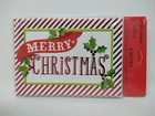 3 Pkgs Hallmark Merry Christmas Holly Simple Festive Blank Note Cards 18 Total