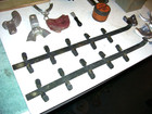 Lot Of Vtg Dental Tools   Supplies  Molds  Schmid Thomas Blades  Kodak Holders