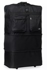 40   e   xpandable Rolling Duffle Bag Wheeled Spinner Suitcase