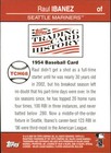 2008 Topps Trading Card History  tch68 Raul Ibanez - Bb