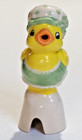 Pie Bird Cute Chick With Bonnet   Apron Piebird Made In Usa By Nancy Davis