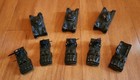 Vtg  Nfic Plastic Toy 8 Pc Army Military Vehicles 1950   s 60   s Green As Is