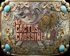 The Cactus Crossing Southwest Style Turquoise Stones Trophy Belt Buckle