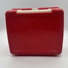 Thermos The Real Ghostbusters 1984 Vintage Lunch Box  no Thermos  Red